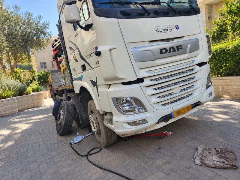 תיקון פנצ'ר עד הבית למשאיות